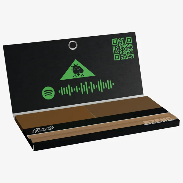 QZENG Trance ungebleichte Longpaper mit Tips offen
