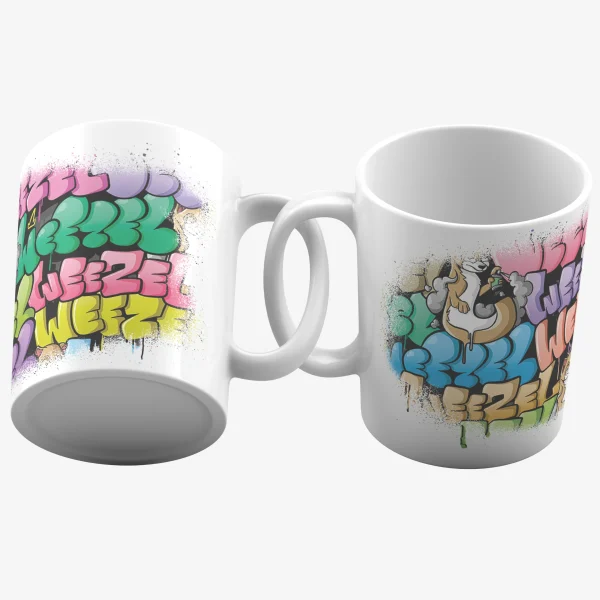 WEEZEL Freewall Tasse beide Seiten