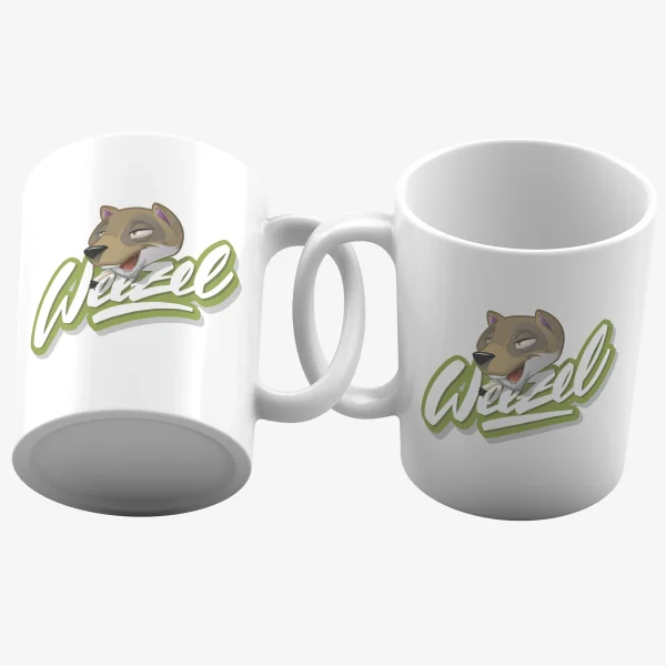 WEEZEL Signature Logo Tasse beide Seiten