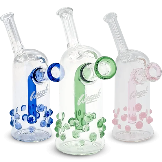 Die Joint-Bong "Freaky Bubbler" in 3 bunten Farben
