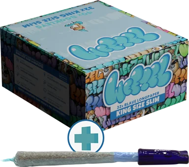 Angebot des Monats Mai - Kaufe eine Box blaue Longpaper und erhalte den passenden Glas-Tip gratis dazu