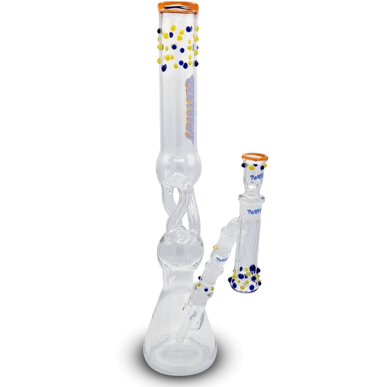 TWISTERS Beaker Bong, Cooler Line, seitlich