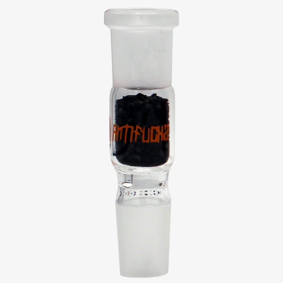 Aktivkohle-Adapter für Bongs, Antifuchs Edition, gefüllt von vorne