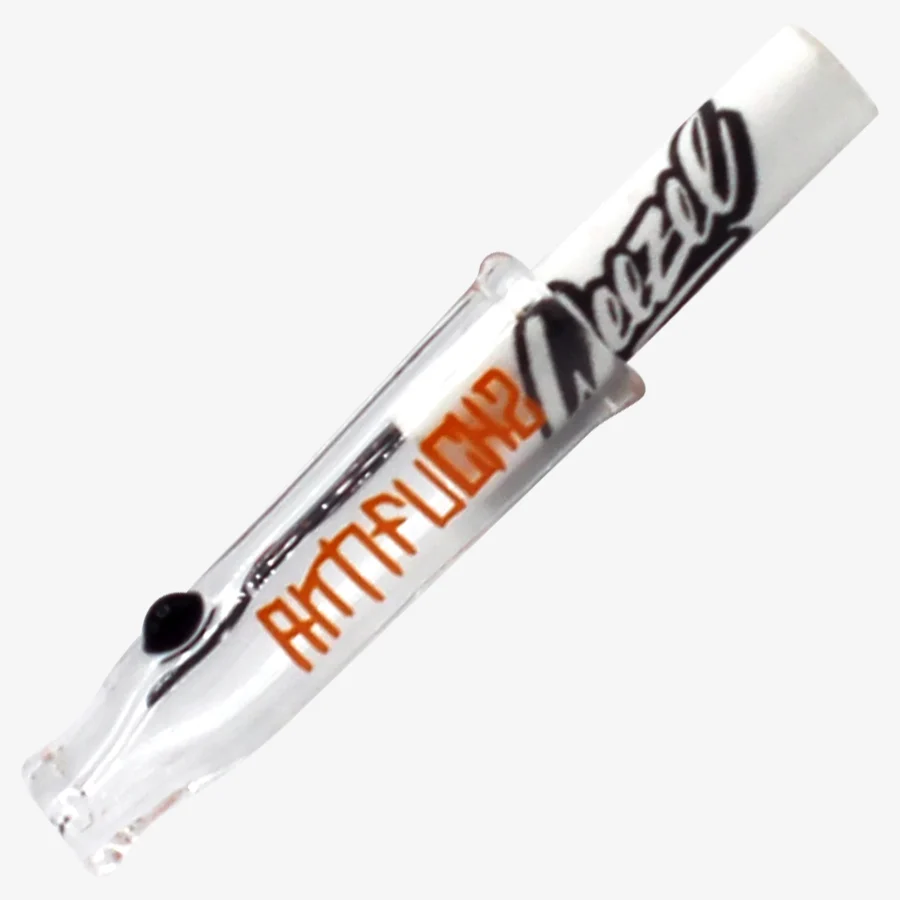 Glas Tip Klar von Antifuchs mit Aktivkohle-Filter von PURIZE von der Seite