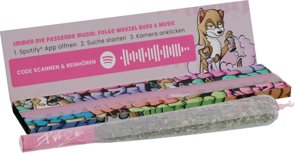 Die rosa WEEZEL Longpaper