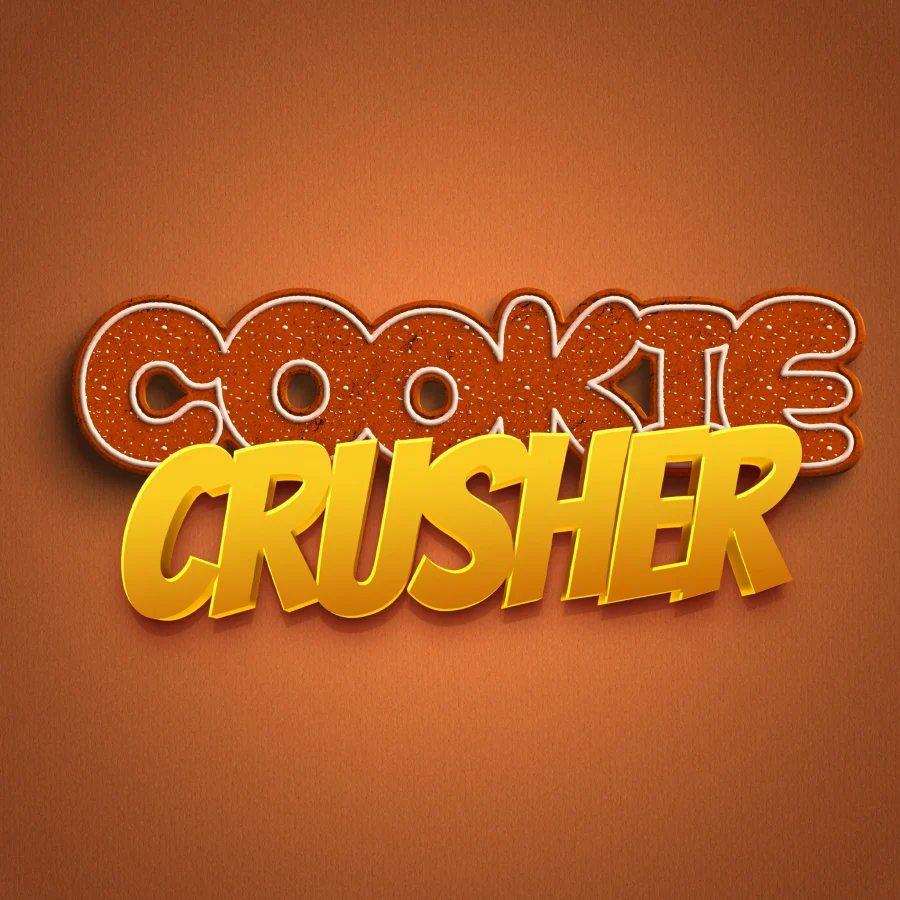 Cookie Crusher Logo Grafik