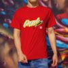 Hombre Logoshirt creative weezel rot Model render front