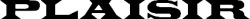 Plaisir Glasbong Logo