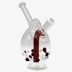 Beastie Bubbler "Nikolaus" in rot weiß, seitlich