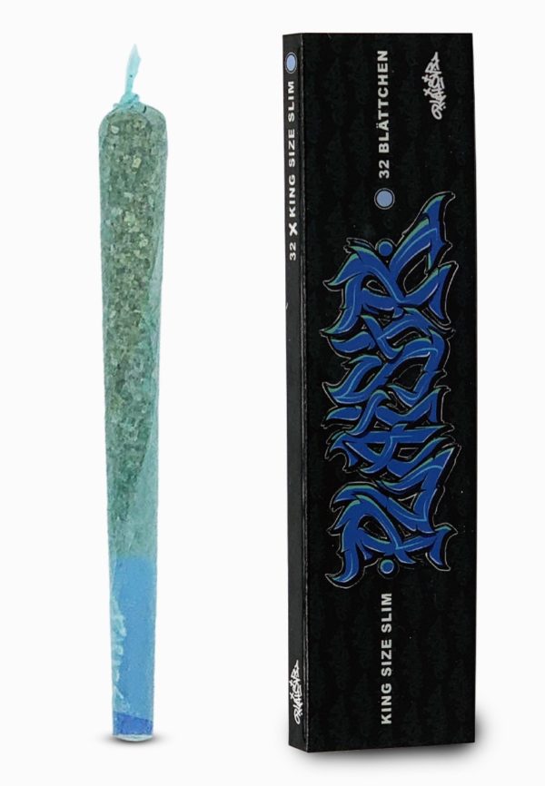 Weezel x PLAISIR Longpaper Blau im DMARK Design