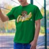 Hombre Logoshirt smokey weezel Grün Model render front