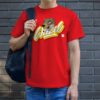 Hombre Logoshirt smokey weezel rot Model render front