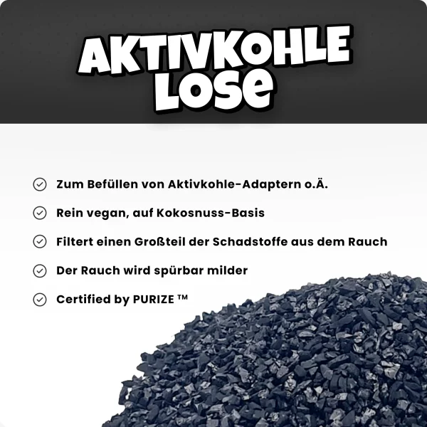 Die Vorteile von loser Aktivkohle für Bongs