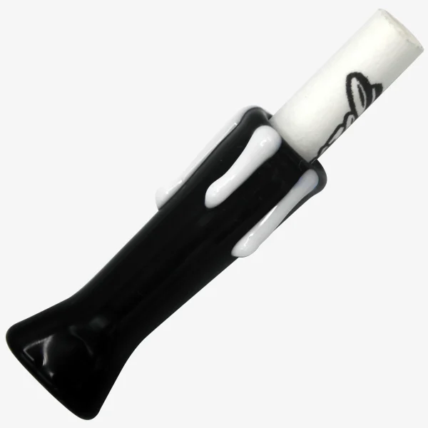 Glas Tip Midnight Smoker Drip Tip mit Aktivkohle-Filter von PURIZE von oben
