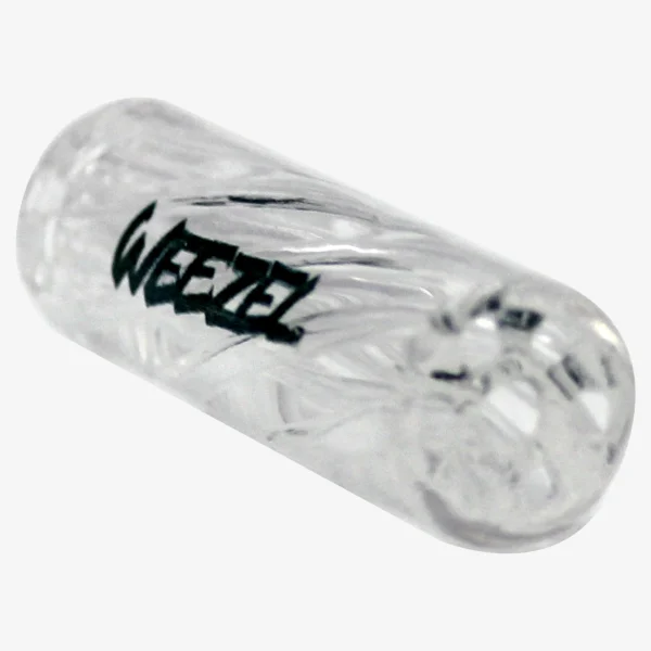 WEEZEL Flow Glas Tip mit grünem Logo