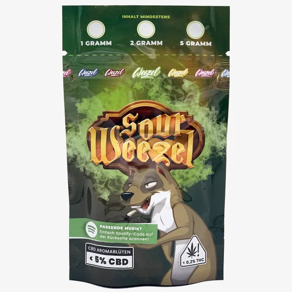 WEEZEL Sour WEEZEL Stealth Baggie von vorne