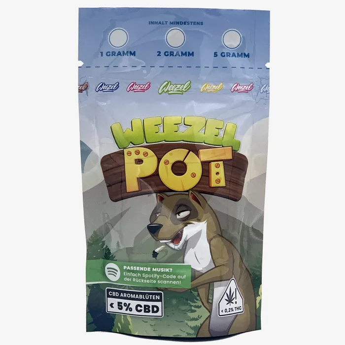 WEEZEL Pot Stealth Baggie von vorne